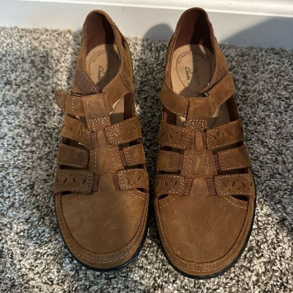 Women’s Clark’s Leather comfort shoes 22545 - size 7 - Picture 7 of 7